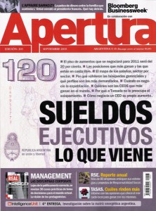 Revista Apertura Edición 203 Septiembre 2010